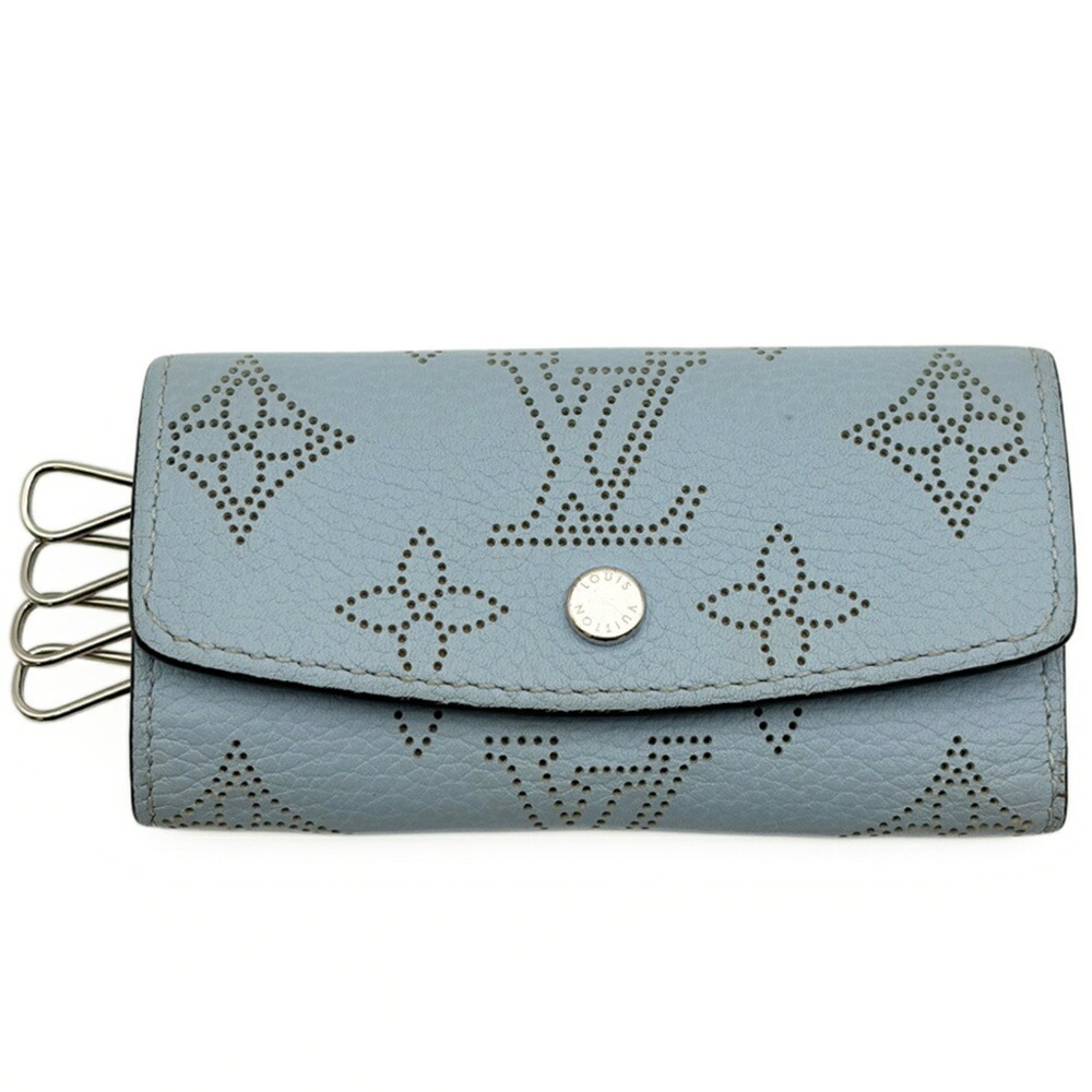 Louis Vuitton Mahina Multicles 4 Key Case M81236 Blue Bicolor